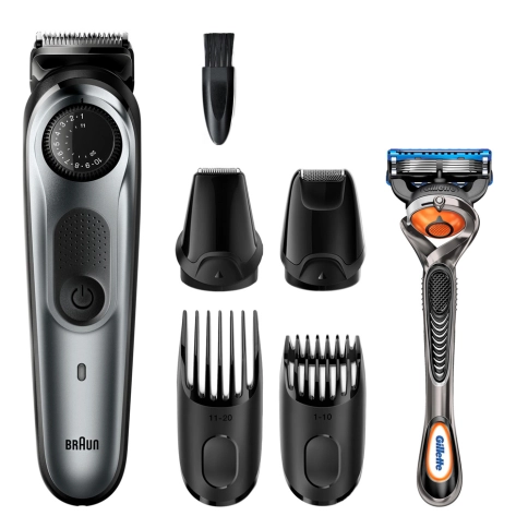 Триммер для бороды Braun BT7220 + Бритва Gillette (уценка) 1