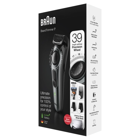 Триммер для бороды Braun BT7220 + Бритва Gillette (уценка) 7