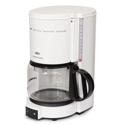 Капельная кофеварка Braun Aromaster Classic KF 47/1 WH белый 2