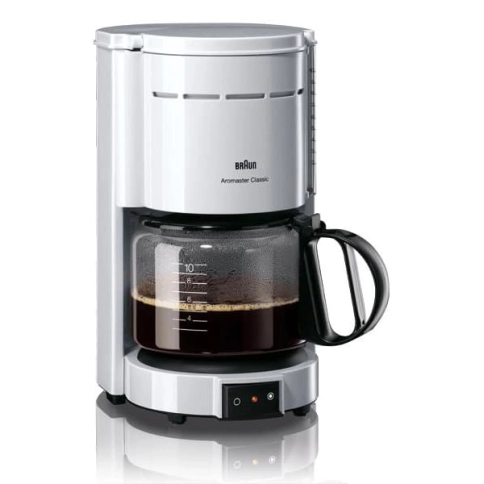 Капельная кофеварка Braun Aromaster Classic KF 47/1 WH белый 5