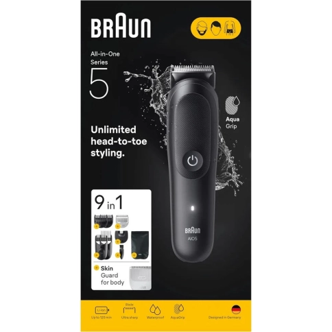 Триммер электрический Braun MULTI AIO5540 BLKMAT BOX CEEMEA 10