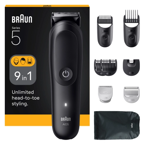Триммер электрический Braun MULTI AIO5540 BLKMAT BOX CEEMEA 12