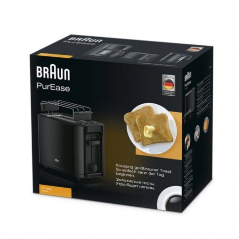 Тостер Braun PurEase HT3010BK черный 7