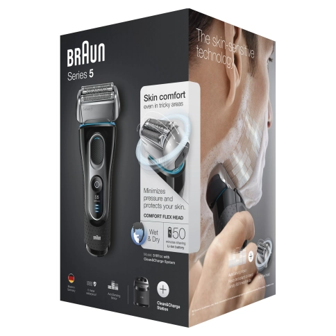Электробритва Braun Series 5 5197cc со станцией Clean&Charge 8