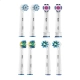 Набор насадок Oral-B: Cross Action, 3D White, Sensi Ultrathin и Floss Action (8 шт) 1