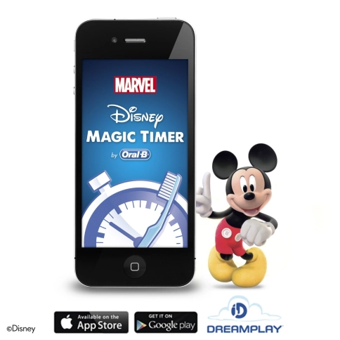 Детская электрическая зубная щетка Oral-B Mickey Kids D10.513K 8