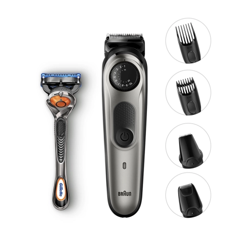 Триммер для бороды Braun BT7020 + Бритва Gillette 2