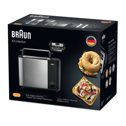 Тостер Braun ID Breakfast Collection HT5010 черный 5 Тостер Braun ID Breakfast Collection HT5010 черный 5