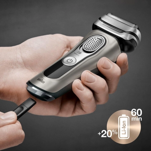 Электробритва Braun Series 9 9325s с зарядной станцией и тканевым футляром 5