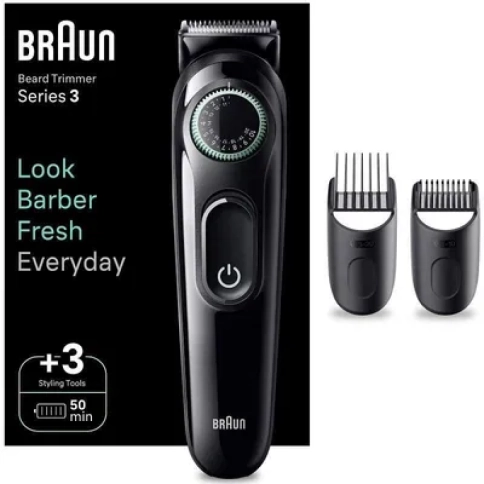 Триммер электрический Braun BT3411 Blk/ViGr 11