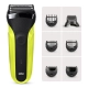 Электробритва Braun Series 3 Shave&Style 300bt Green + насадка-триммер и 5 гребней