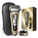 Электробритва Braun Series 9 9399s Gold с зарядной станцией и кожаным футляром 8