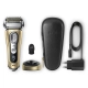 Электробритва Braun Series 9 9399s Gold с зарядной станцией и кожаным футляром 2