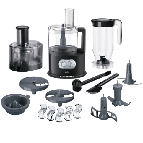 Кухонный комбайн Braun IdentityCollection FP5160BK черный 0