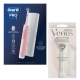 Электрическая зубная щетка Oral-B Pro 3 3500 + Женская бритва для ухода в зоне бикини Gillette Venus Satin Care 30