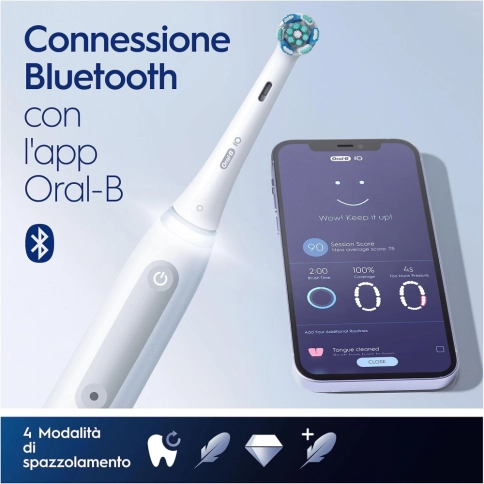 Зубной центр Oral-B Ирригатор OxyJet + Электрическая зубная щетка iO 4 3 Зубной центр Oral-B Ирригатор OxyJet + Электрическая зубная щетка iO 4 3