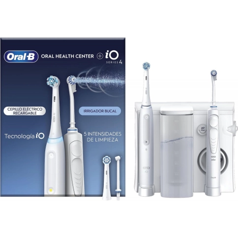 Зубной центр Oral-B Ирригатор OxyJet + Электрическая зубная щетка iO 4 6 Зубной центр Oral-B Ирригатор OxyJet + Электрическая зубная щетка iO 4 6