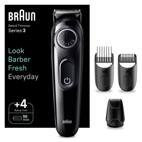 Триммер электрический Braun BT3420 Black для бороды 11