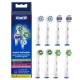 Набор насадок Oral-B: Cross Action, 3D White, Sensitive Clean, FlossAction