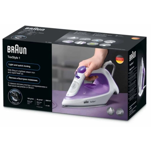 Паровой утюг Braun TexStyle 1 SI1080VI 4