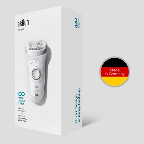 Эпилятор Braun Silk-epil 9 SensoSmart Max Braun 100 Years Юбилейная серия 5