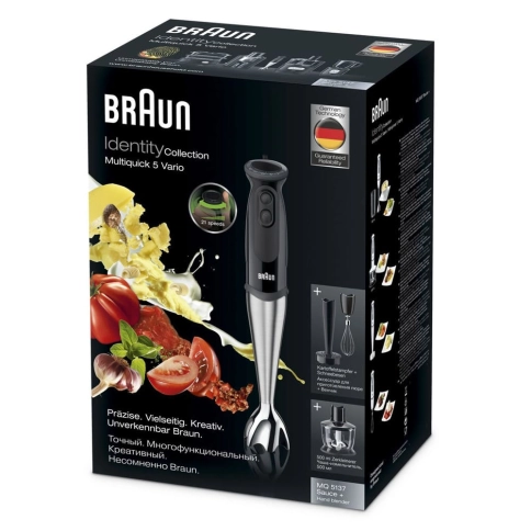 Погружной блендер Braun Multiquick 5 Vario MQ5137 Sauce+ 5