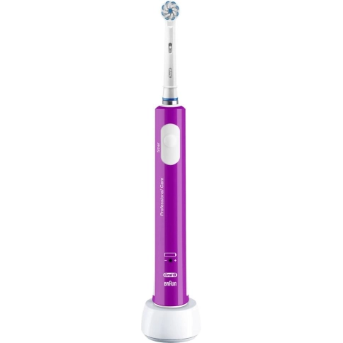 Детская электрическая зубная щетка Oral-B Pro 400 Junior Sensi фиолетовый D 16.513.1 0