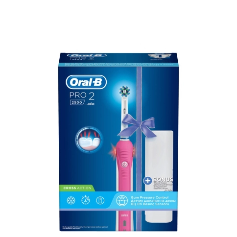 Электрическая зубная щетка Oral-B PRO 2 2500 Cross Action + Футляр 11