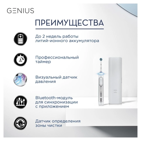 Электрическая зубная щетка Oral-B Genius 8000 2