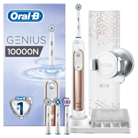 Электрическая зубная щетка Oral-B Genius 10000N Rose Gold D 701.545.6XC 1