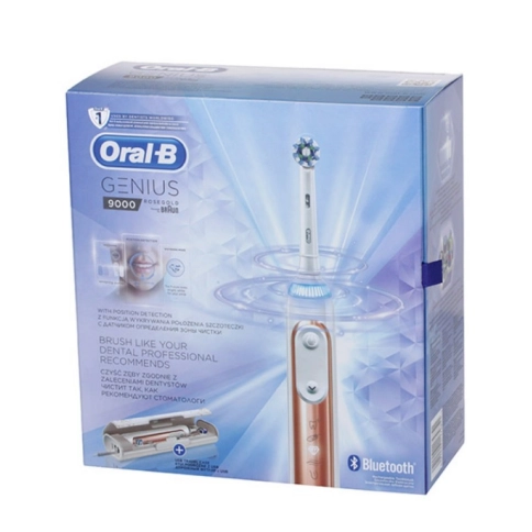 Электрическая зубная щетка Oral-B Genius 10000N Rose Gold D 701.545.6XC 13