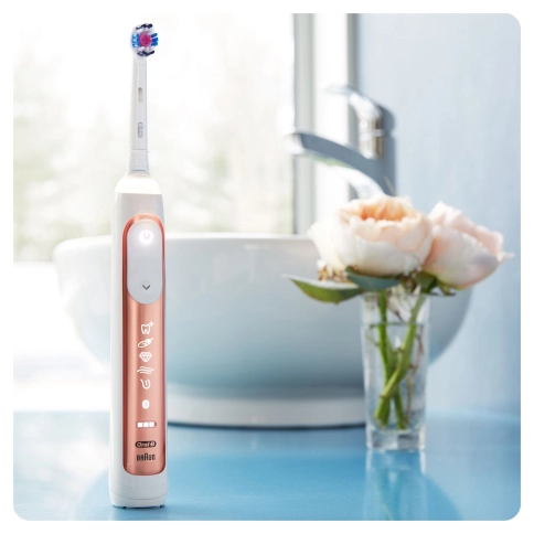 Электрическая зубная щетка Oral-B Genius 10000N Rose Gold D 701.545.6XC 2