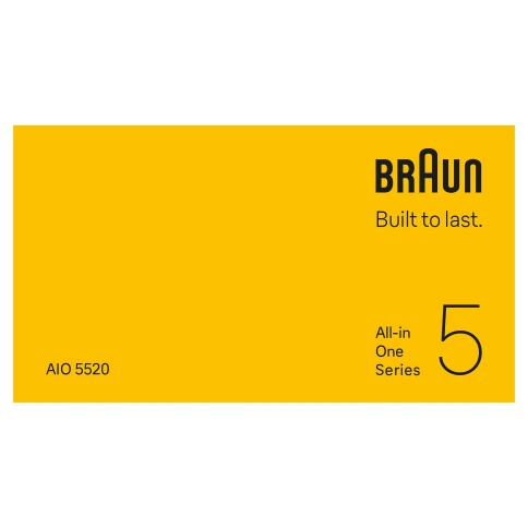 Набор: Триммер электрический Braun AIO5520 MS Grey + Эпилятор Braun Silk-epil 5 5-050 12