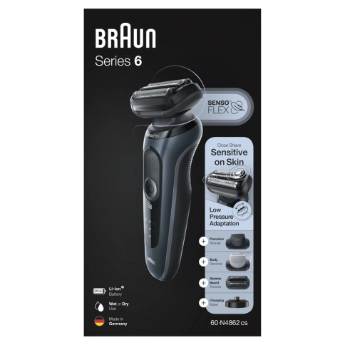 Электробритва Braun Series 6 60-N4862cs Noire 8 Электробритва Braun Series 6 60-N4862cs Noire 8