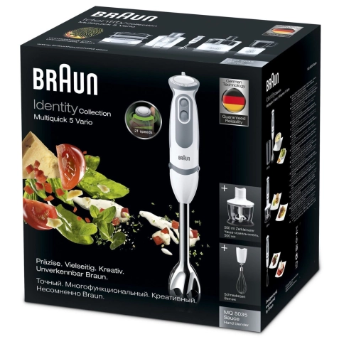 Погружной блендер Braun Multiquick 5 Vario MQ5035 Sauce 10