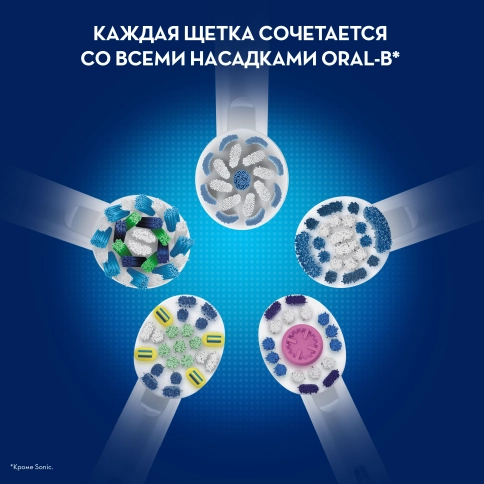 Электрическая зубная щетка Oral-B Genius 10000N Special Edition Sensi Rose Gold D701.515.6XC 5