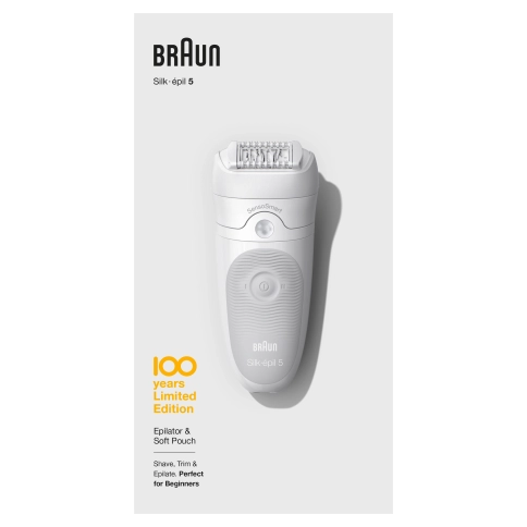 Эпилятор Braun Silk-epil 5 SensoSmart Max Braun 100 Years Юбилейная серия 4