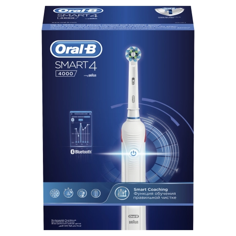 Электрическая зубная щетка Oral-B Smart 4 4000N D601.524.3 6