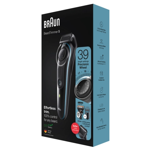 Триммер для бороды Braun BT5340 + Бритва Gillette 14