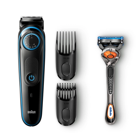 Триммер для бороды Braun BT5240 + Бритва Gillette 0