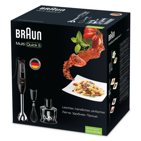 Погружной блендер Braun Multiquick 5 MQ535 Black Sauce 7