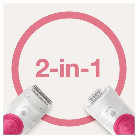 Эпилятор Braun Silk-epil S5 SES 5-600 белый/розовый 3