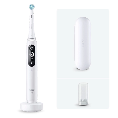 Электрическая зубная щетка Oral-B iO 7 White Alabaster 0