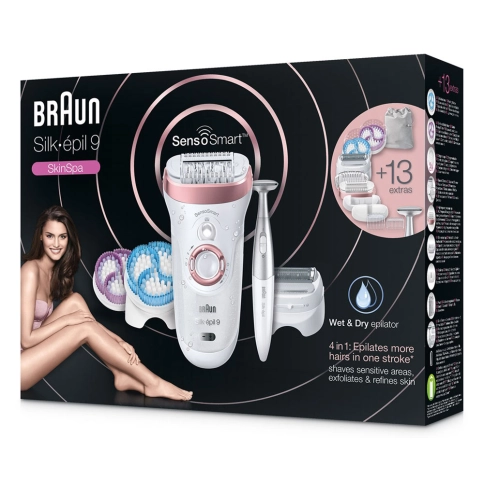 Эпилятор Braun Silk-epil 9 SkinSpa SensoSmart 9/980 5