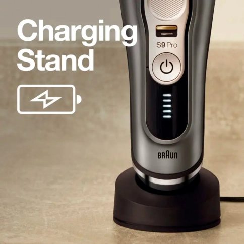 Электробритва Braun Series 9 Pro 9415s с зарядной станцией и футляром 7