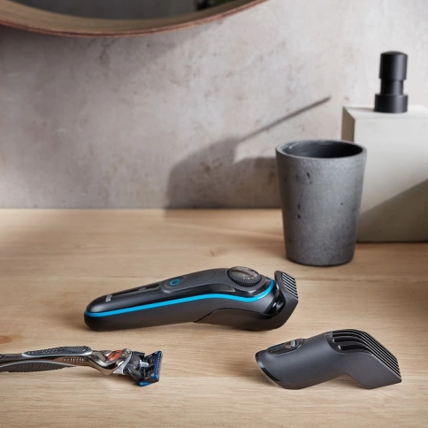 Триммер для бороды Braun BT3040 + Бритва Gillette 3