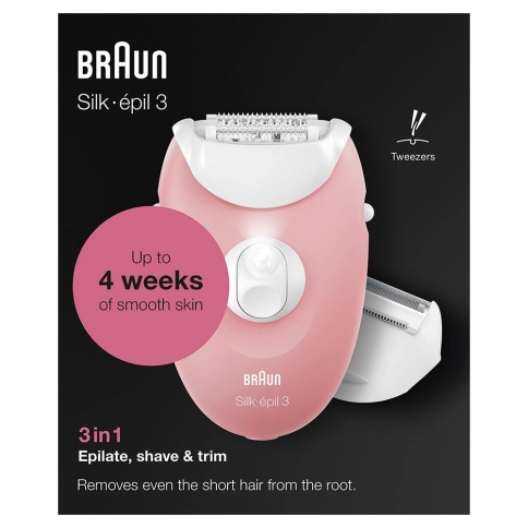 Эпилятор Braun Silk-epil 3 SE 3-277 8