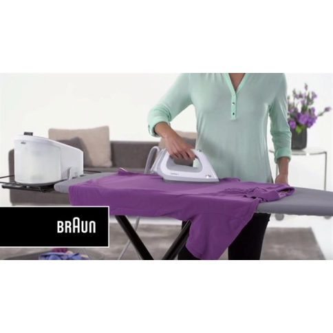 Набор Braun Парогенератор CareStyle 7 Pro IS7282BL + Гладильная доска Braun IB3001 BK 17