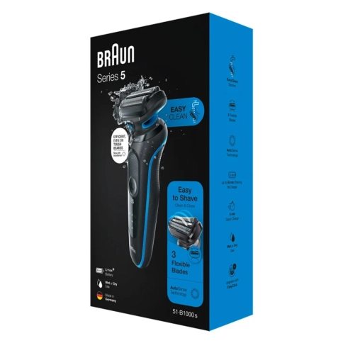 Электробритва Braun Series 5 51-B1000s Blue 7