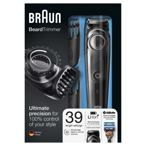 Триммер для бороды Braun BT5042 + Бритва Gillette 7